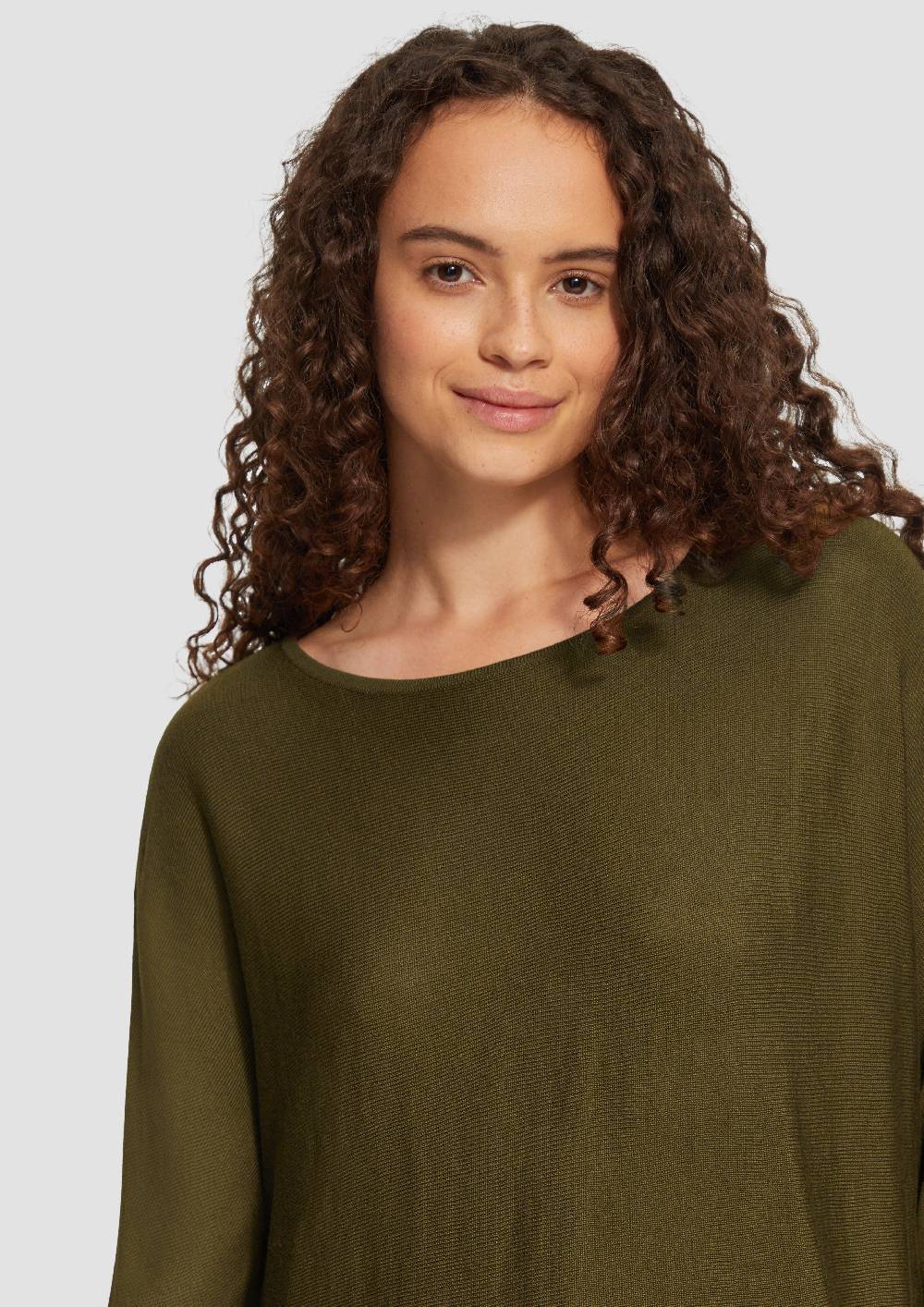 S.Oliver Strickpullover mit Fledermausarm Fabrikverkauf