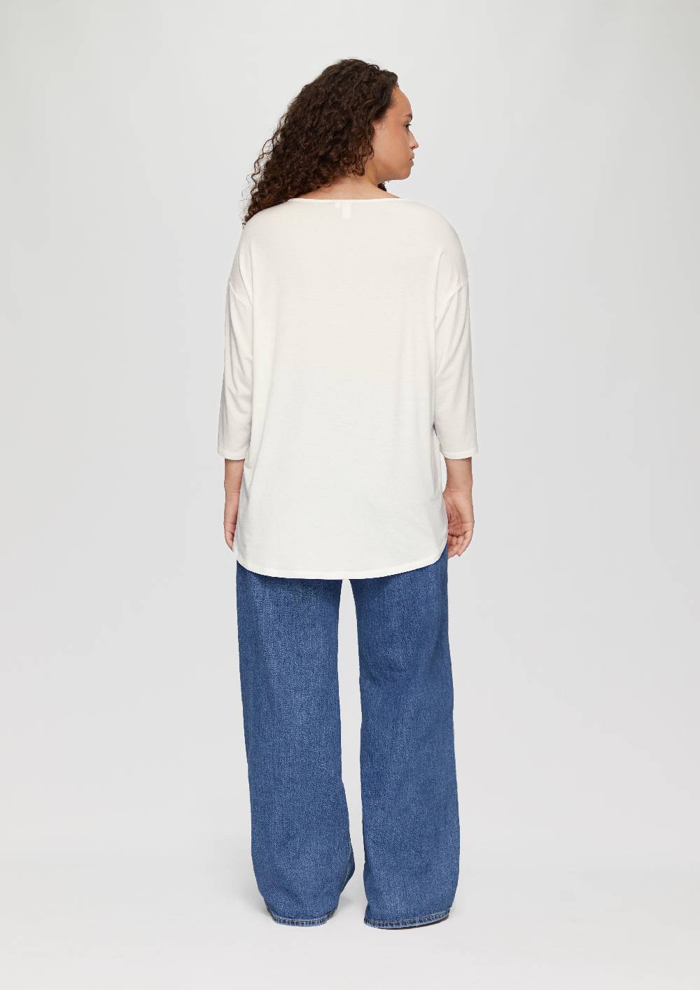 S.Oliver Shirt im Fabricmix und Loose Fit Fabrik Onlineshop