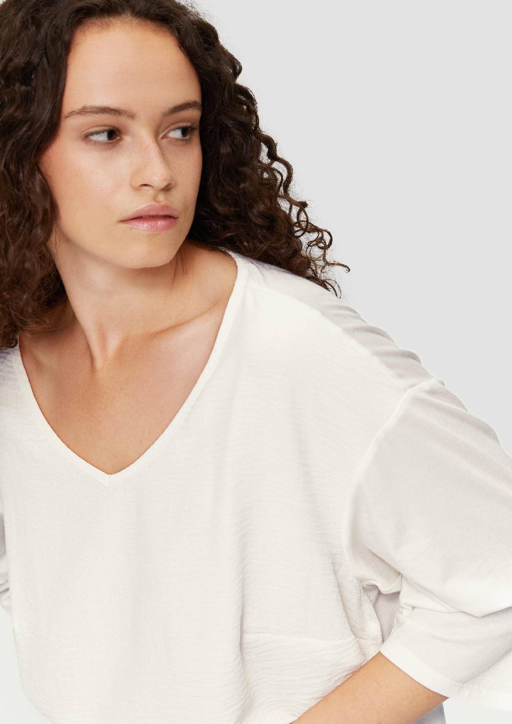 S.Oliver Shirt im Fabricmix und Loose Fit Fabrik Onlineshop