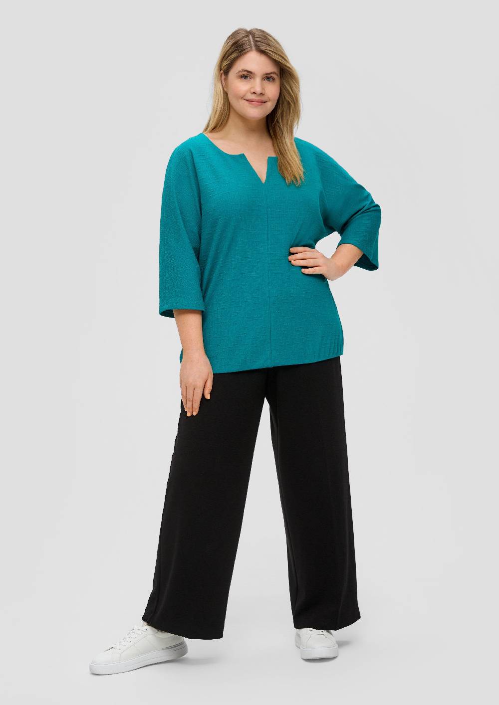 S.Oliver O-Shape-Bluse mit bequemem Gummizug Sonderangebot