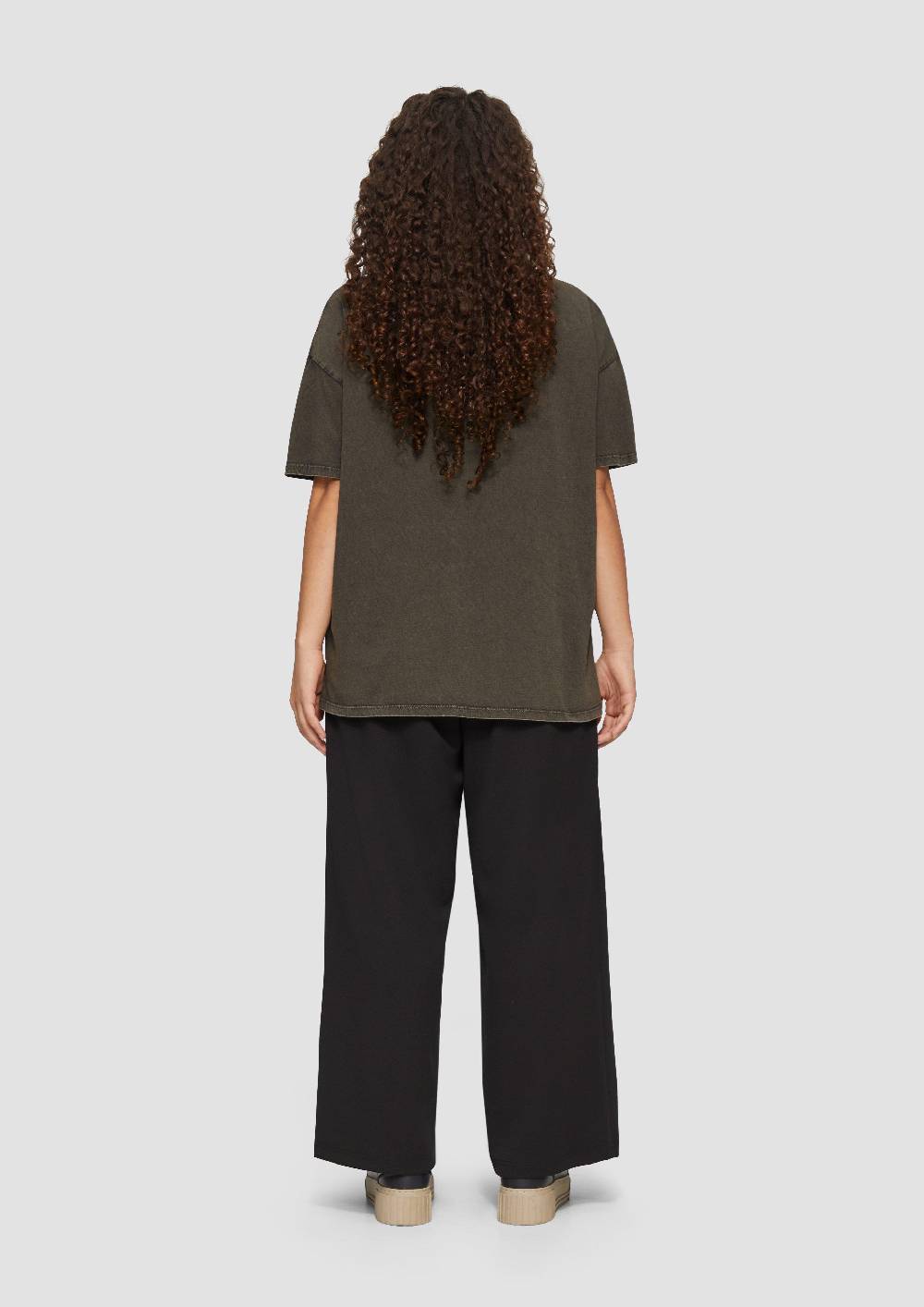 S.Oliver Oversized Print-Shirt im Used-Look Versandkostenfrei