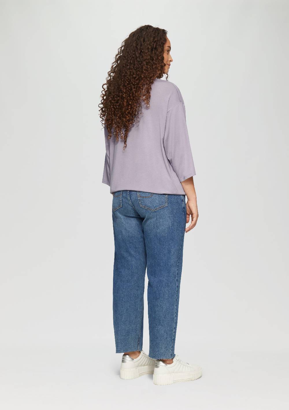 S.Oliver Shirt im Fabricmix und Loose Fit Osterangebot