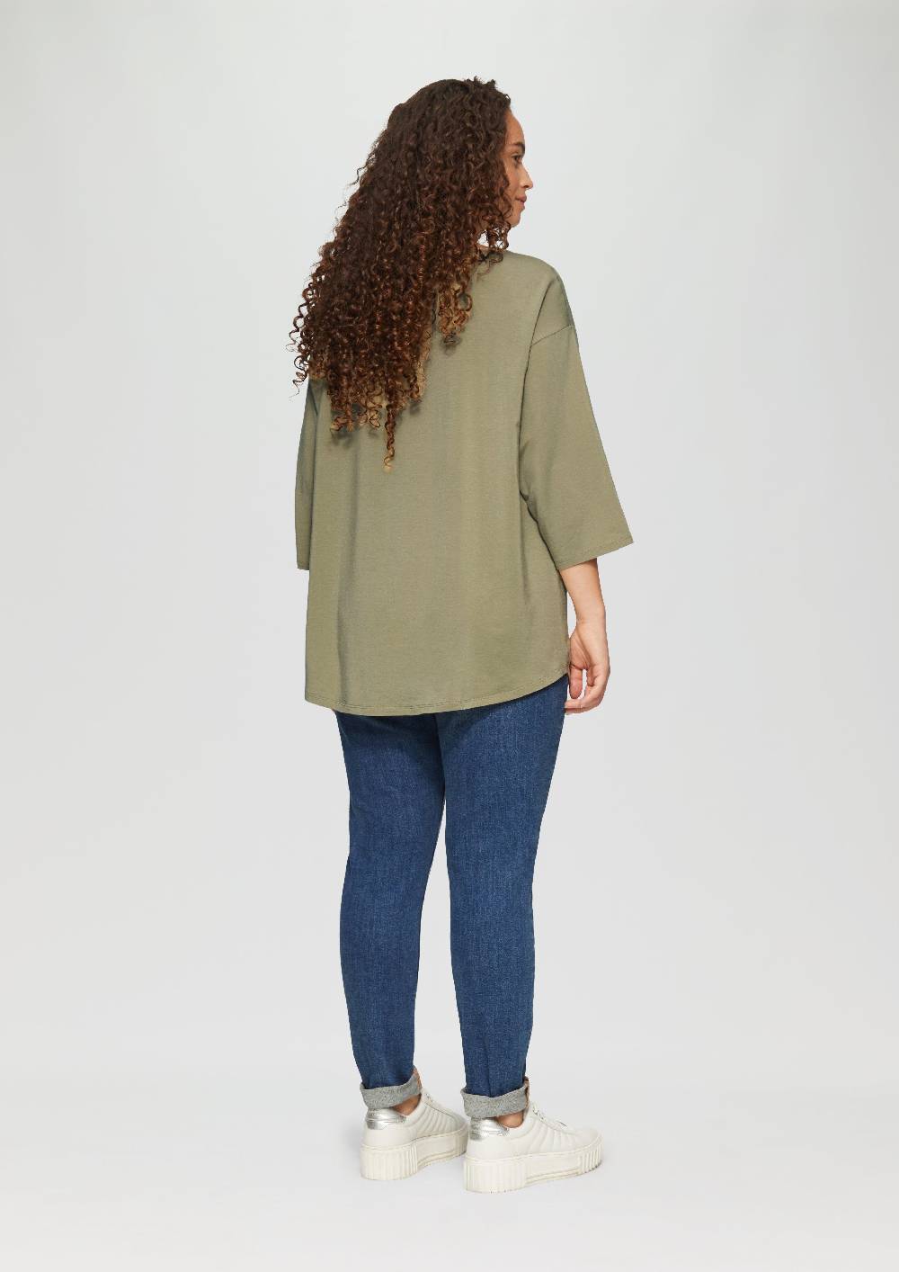 S.Oliver Shirt im Fabricmix und Loose Fit Muttertagsangebot
