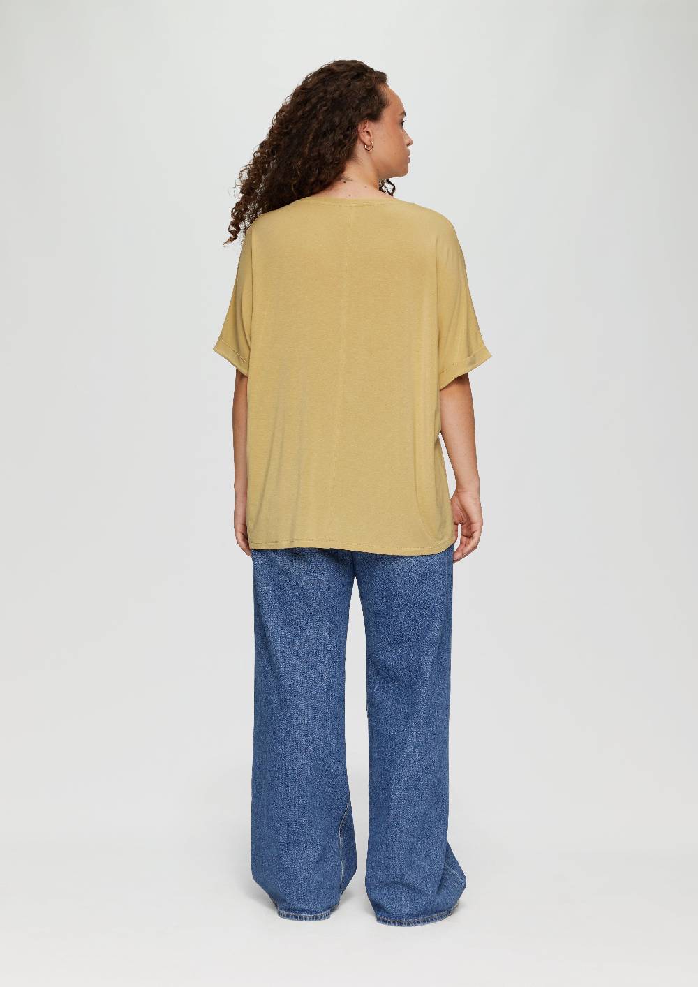 S.Oliver Loose-Fit-Shirt im Lyocellmix Heißer Verkauf