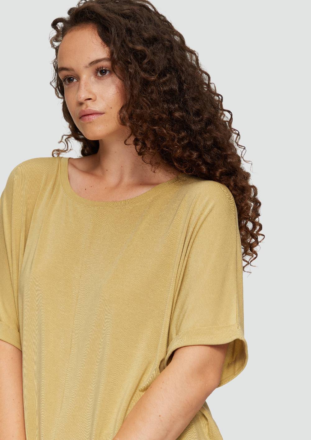 S.Oliver Loose-Fit-Shirt im Lyocellmix Heißer Verkauf