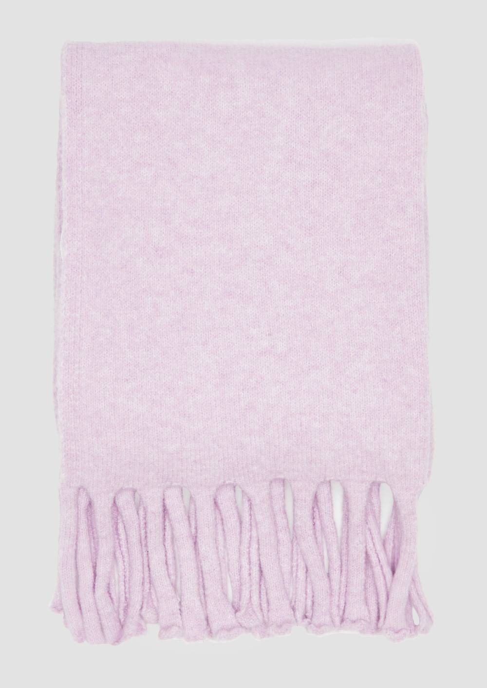 S.Oliver Gestrickter Schal mit Fransen Super Sparpreis