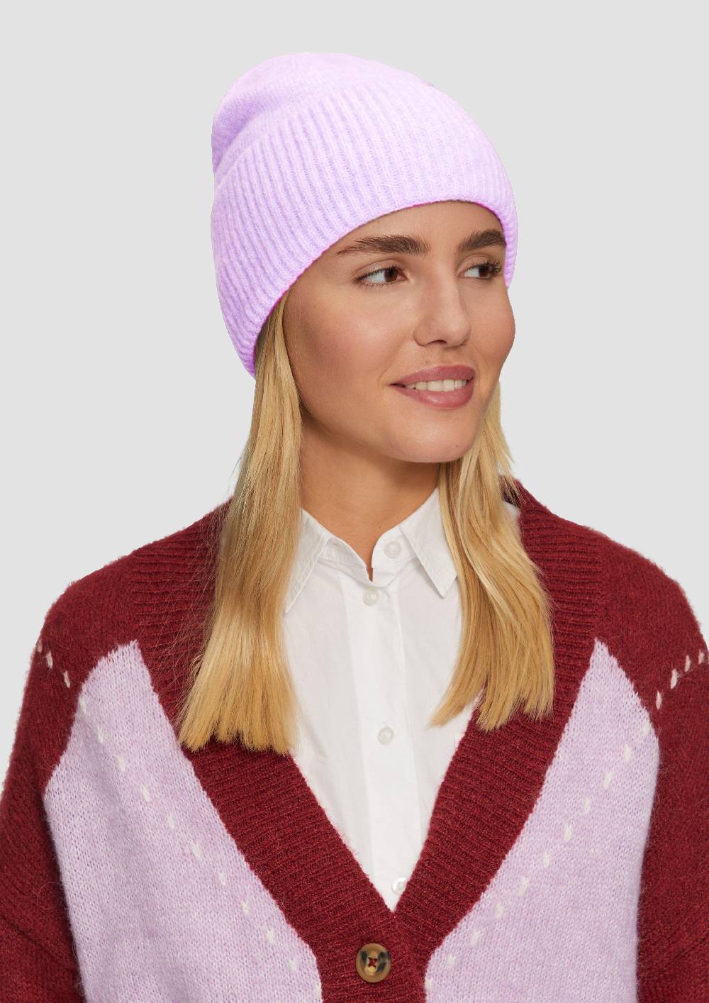 S.Oliver Beanie aus Rippstrick Letzte 2 Tage
