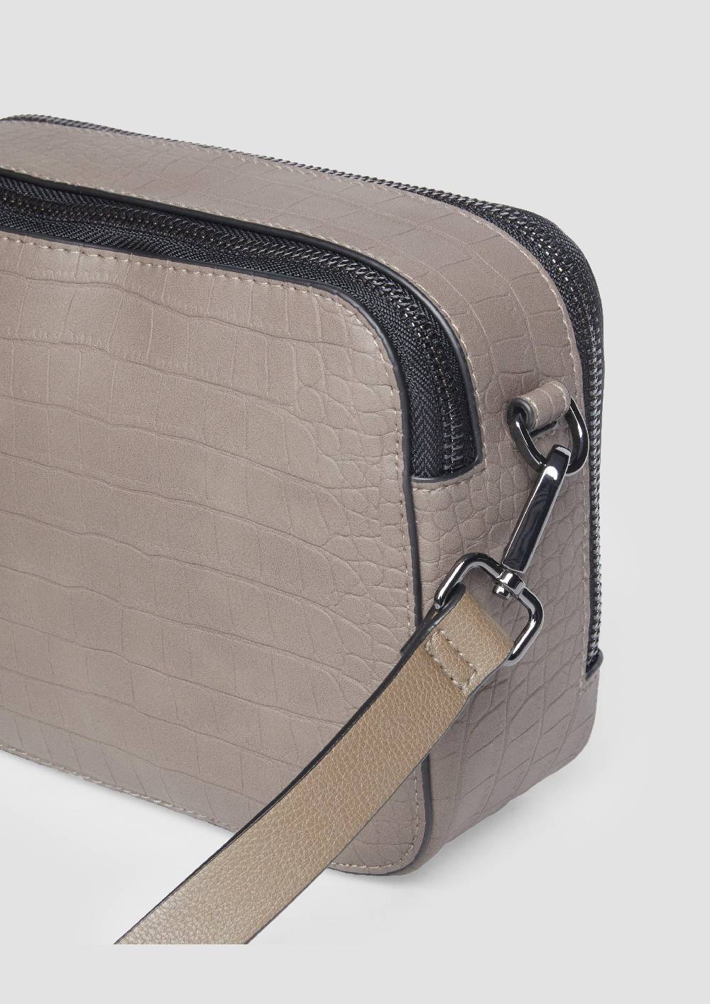 S.Oliver City-Bag in Krokodilleder-Optik Bis zu 60% Rabatt
