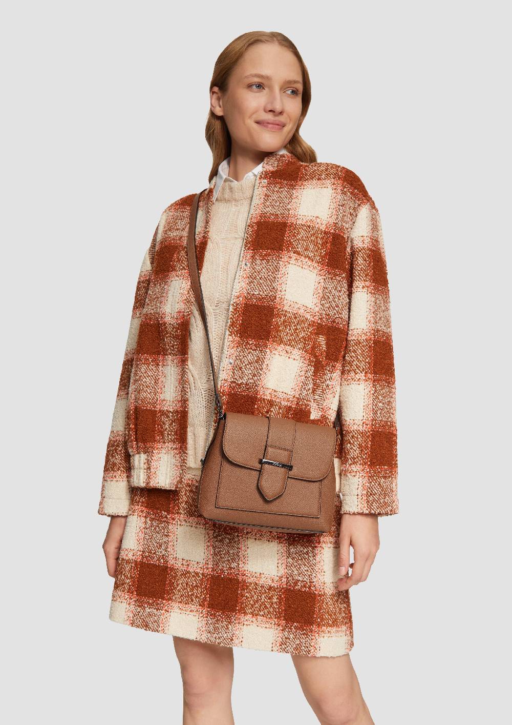 S.Oliver Schultertasche in Leder-Optik Fabrikladen