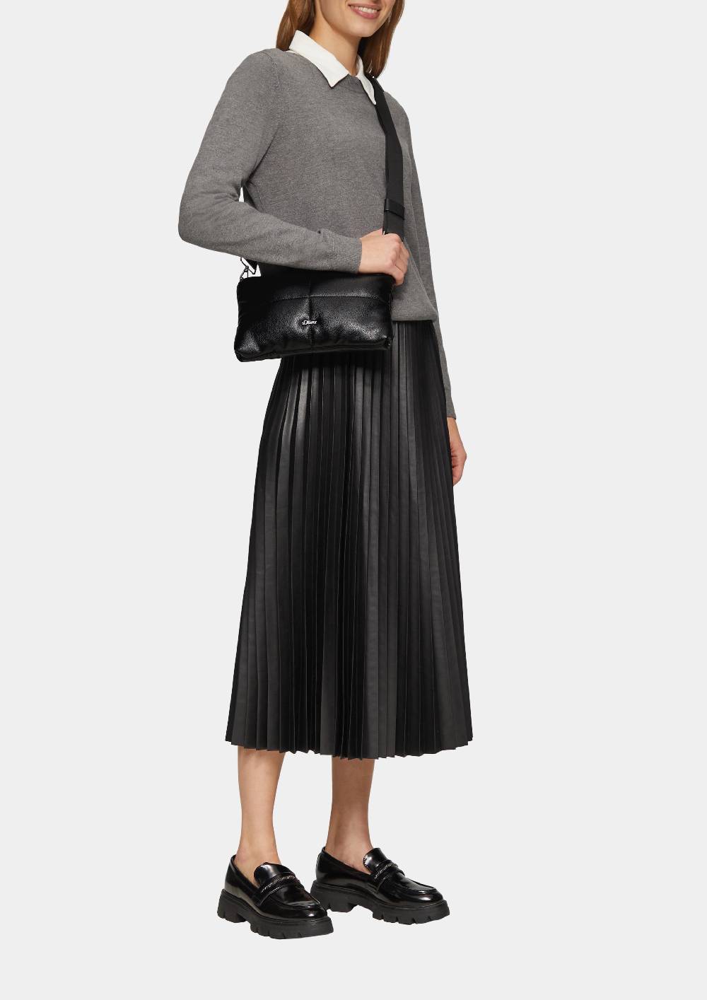 S.Oliver Gesteppte Handytasche mit abnehmbarem Crossbody-Gurt Begrenzt auf 3 Tage