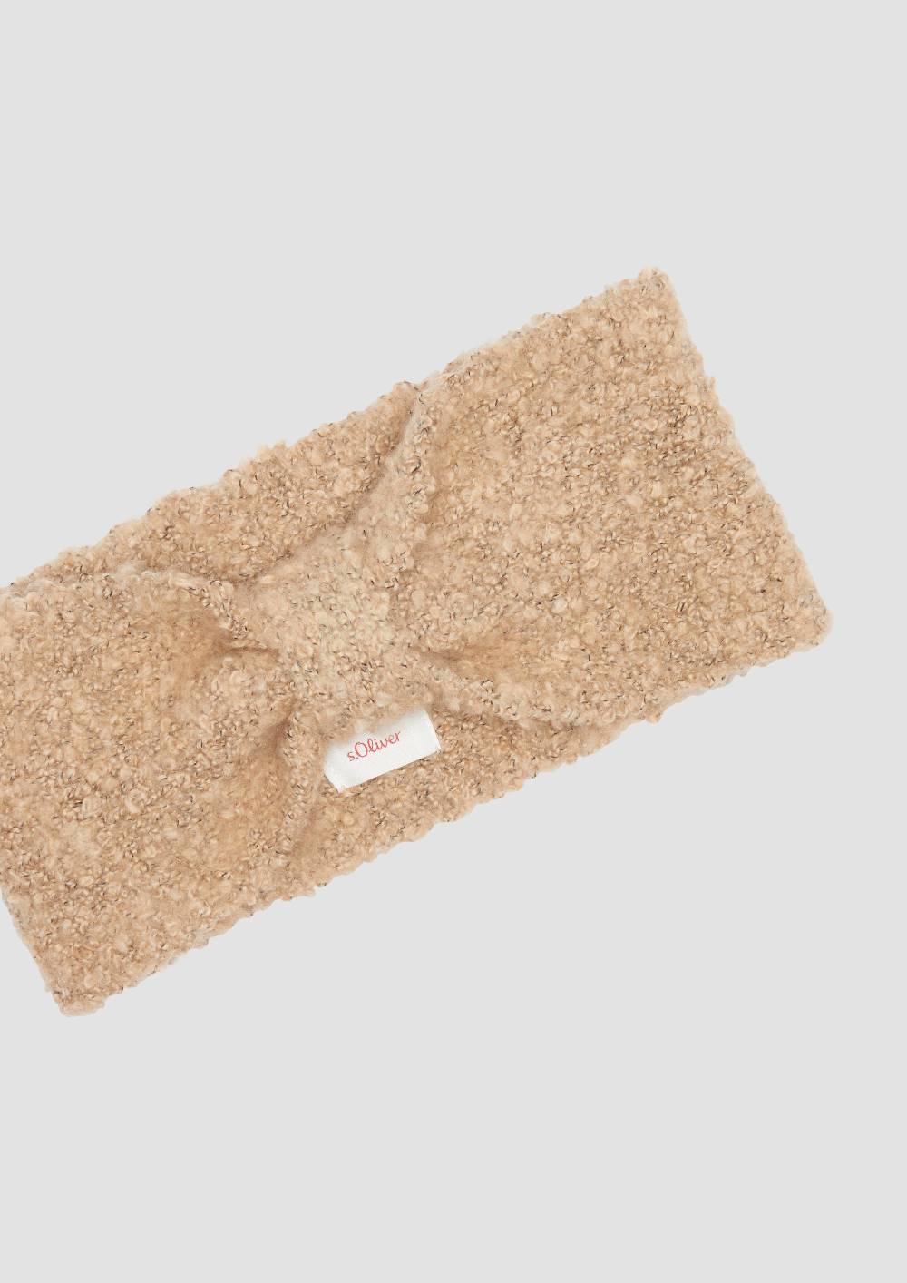 S.Oliver Gestricktes Stirnband aus Bouclé Sonderangebot