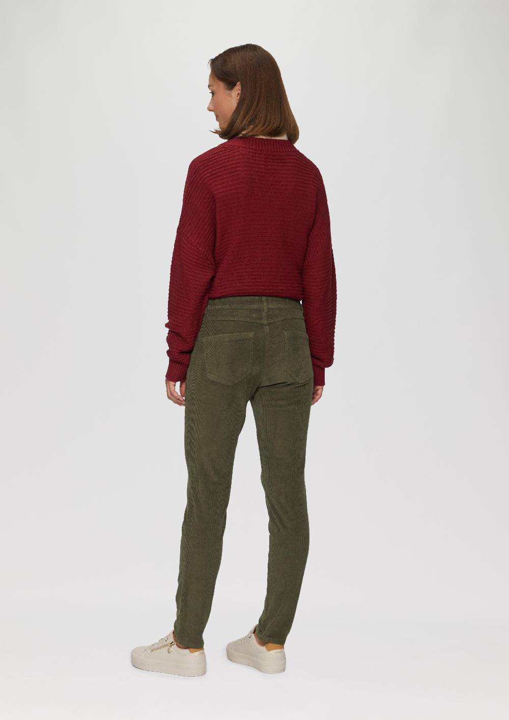 S.Oliver Schmal geschnittene Cordhose VIP-Rabatte