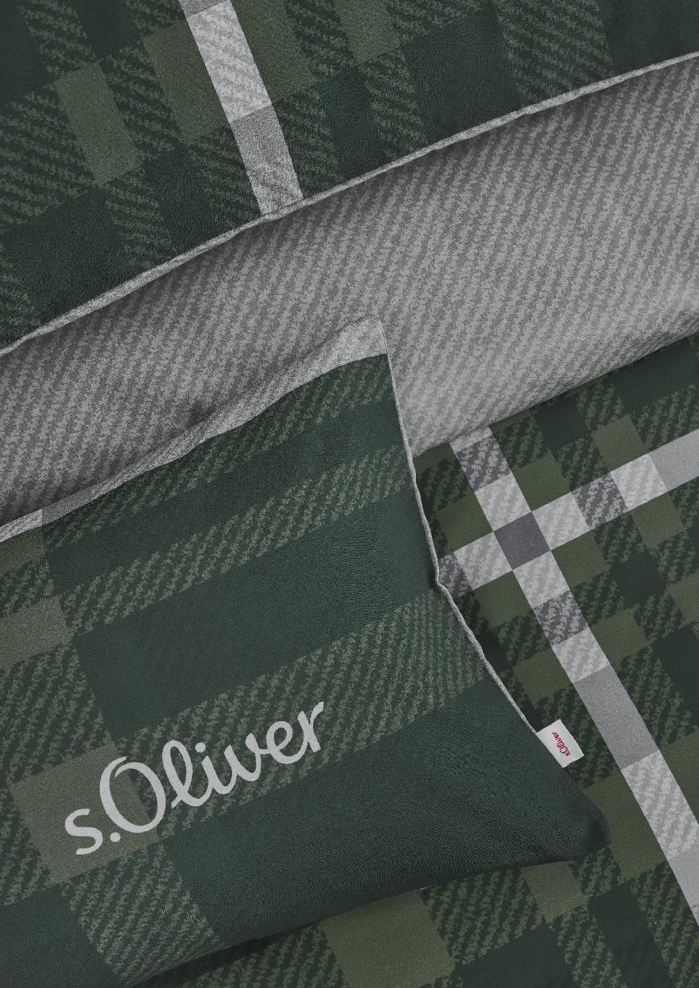 S.Oliver Bettwäsche mit Karo-Details Exklusivangebot