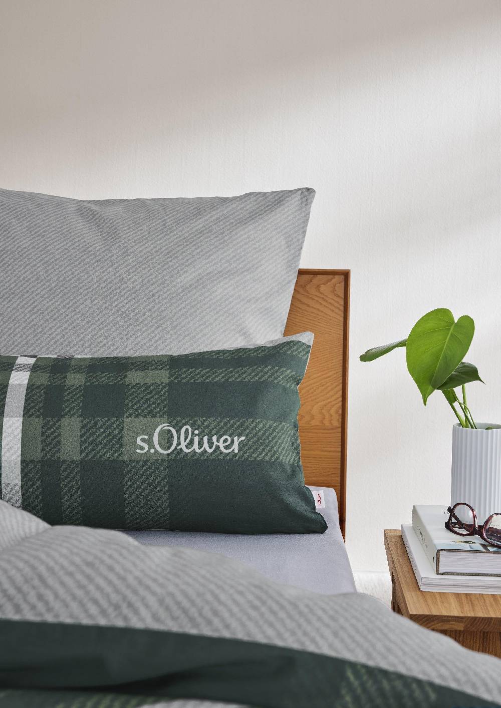 S.Oliver Bettwäsche mit Karo-Details Exklusivangebot