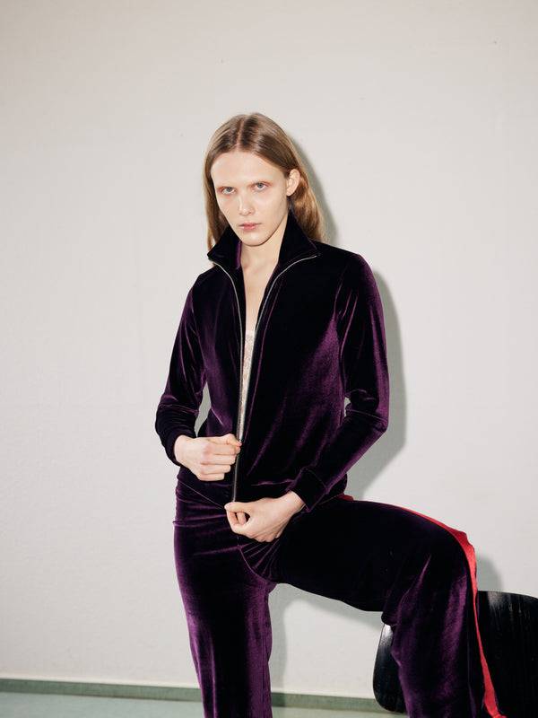 Simone Wild Velvet Zip Jacket Muttertagsangebot