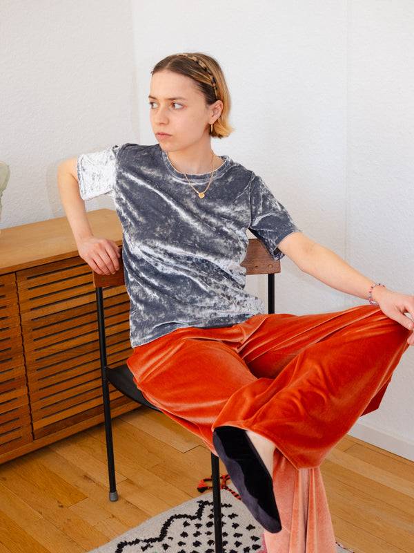 Simone Wild Hammered Velvet T-Shirt JETZT KAUFEN