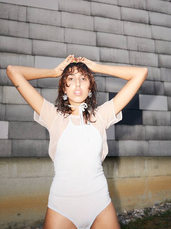 Simone Wild Net T-Shirt Meist gekauft