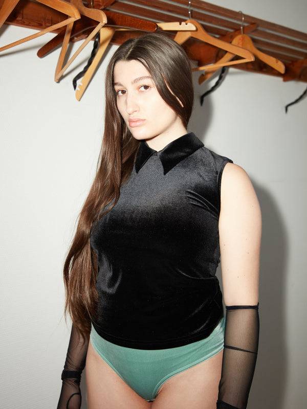Simone Wild Velvet Blouse Meggy Fabrikpreis