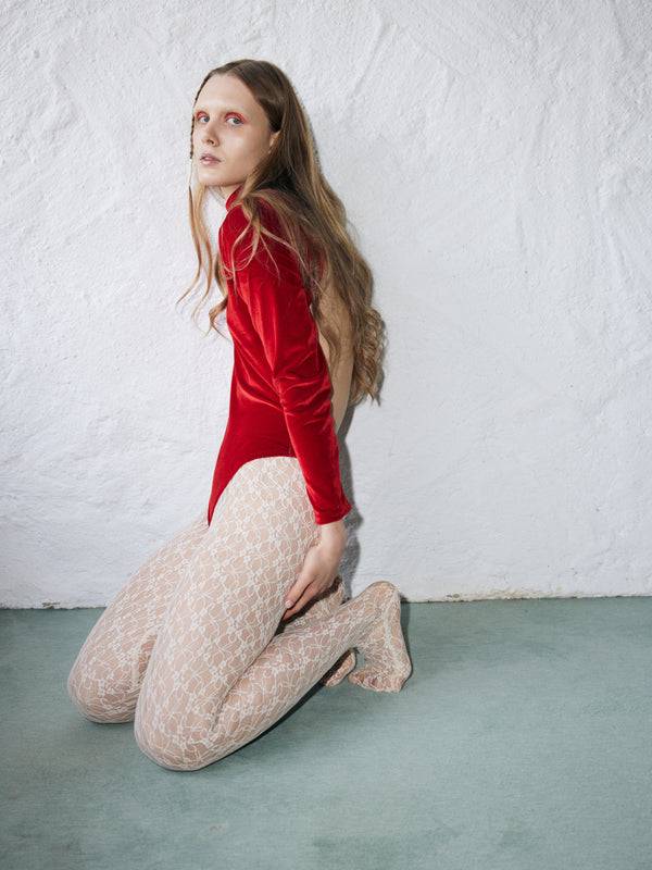 Simone Wild Lace Tights Black Friday