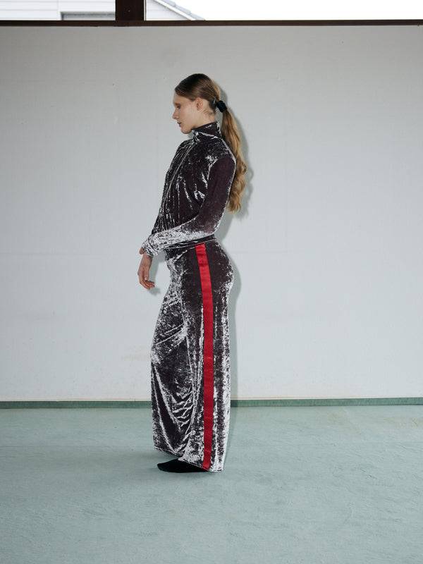 Simone Wild Velvet Stripe Pants Cyber Monday