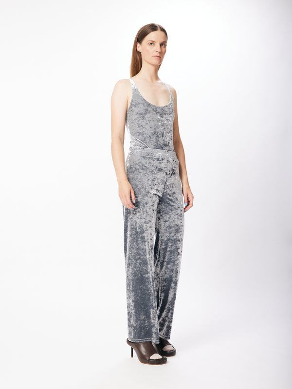 Simone Wild Hammered Velvet Cozy Pants Bestseller
