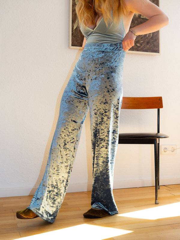Simone Wild Hammered Velvet Cozy Pants Saisonale Angebote