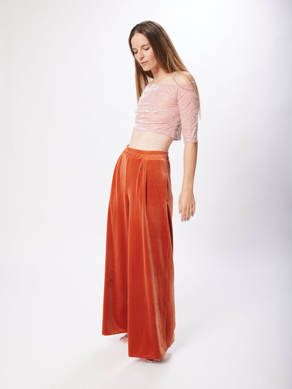 Simone Wild Velvet Pocket Pants Amber Kauf eins, bekomm eins gratis