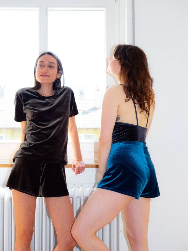 Simone Wild Velvet Knickers Super Rabatt