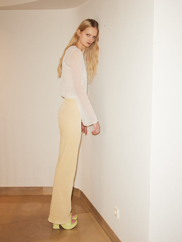 Simone Wild Corduroy Wide Leg Pants Kostenloser Versand international