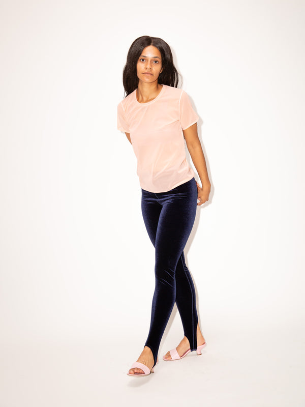 Simone Wild Velvet Stirrup Pants zollfrei