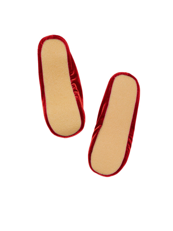 Simone Wild Velvet Ballet Slipper Blitzverkäufe