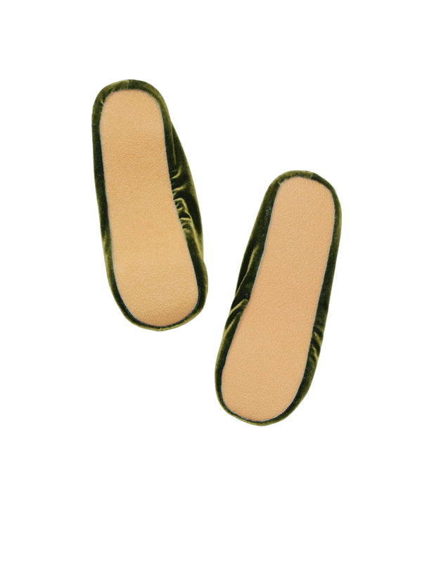 Simone Wild Velvet Ballet Slipper Kostenloser Versand