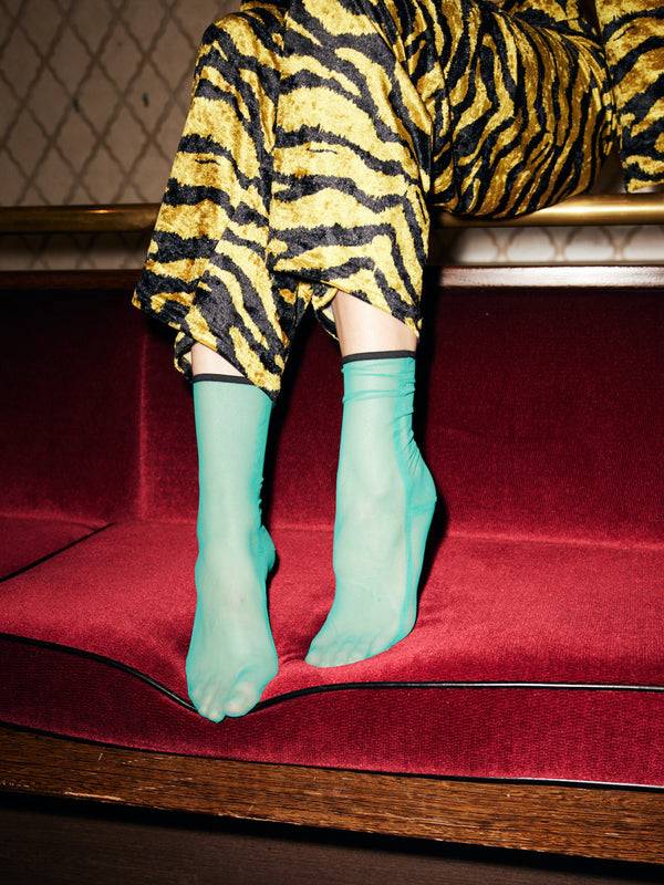 Simone Wild Mesh Ankle Socks Flash Sale