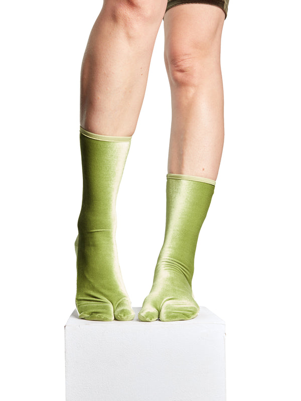Simone Wild Velvet Toe Socks Neuheiten