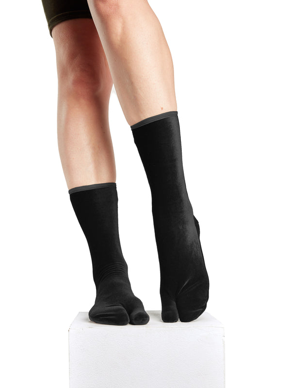 Simone Wild Velvet Toe Socks Bestseller