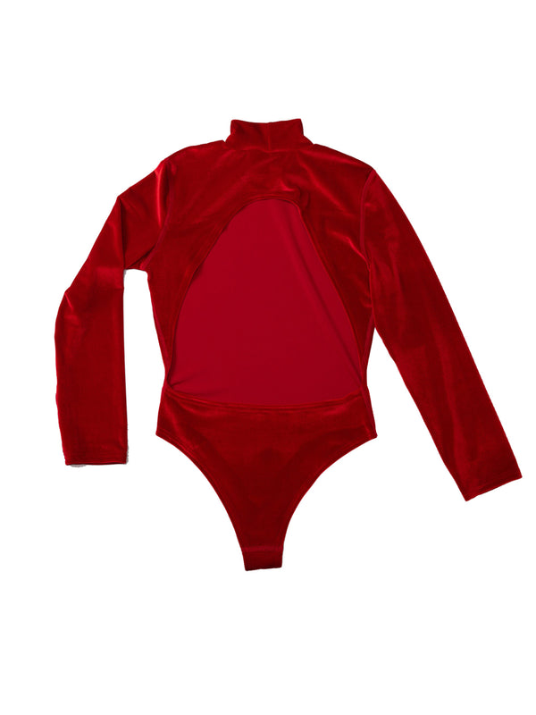 Simone Wild Velvet Body High Neck Begrenztes Angebot