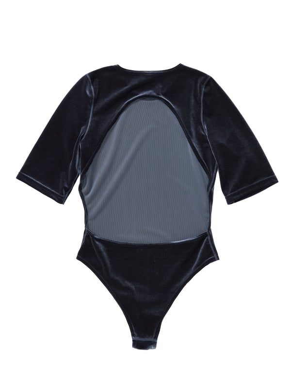 Simone Wild Velvet Body Open Back Saisonschlussverkauf