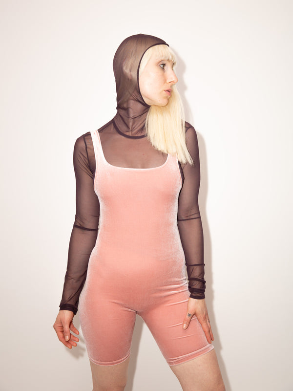 Simone Wild Velvet Jumpsuit Zeitlich begrenztes Angebot