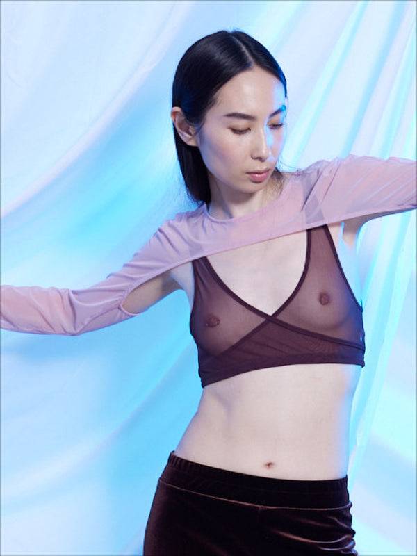 Simone Wild Mesh Wrap Bra Discount Store für neue Produkte
