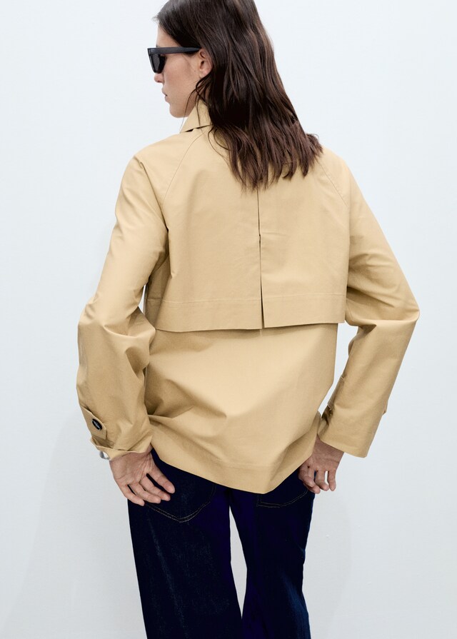 Mango Baumwollparka mit Knöpfen Bestseller