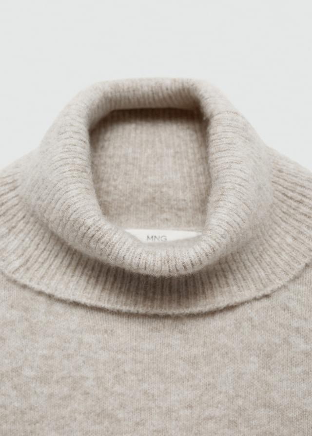 Mango Strickpullover mit Rollkragen Tiefpreis