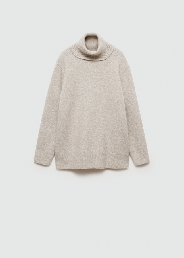 Mango Strickpullover mit Rollkragen Tiefpreis