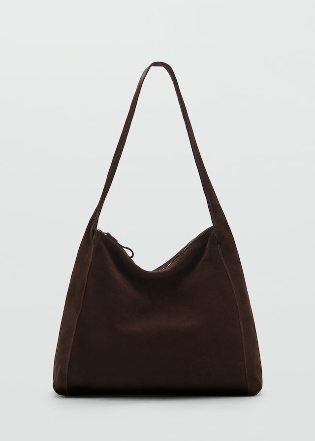 Mango Shopper-Bag aus Rauleder Zeitbegrenzte Promotion