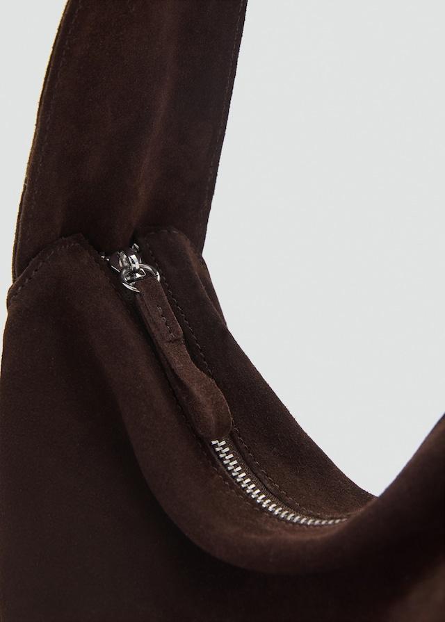 Mango Shopper-Bag aus Rauleder Zeitbegrenzte Promotion
