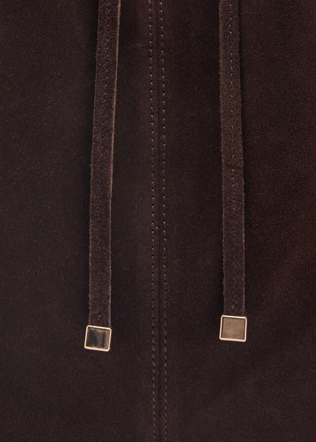 Mango Shopper-Bag aus Rauleder Bis zu 50% Rabatt