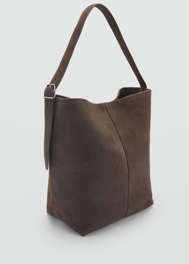 Mango Shopper-Bag aus Rauleder Bis zu 65% Rabatt