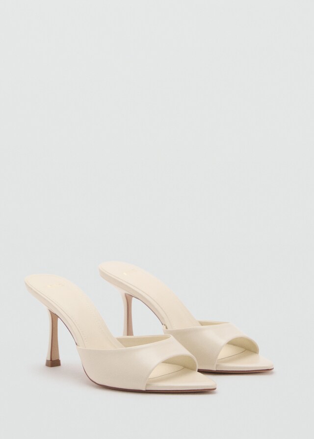 Mango Spitz zulaufende Sandalette Riesige Rabatte