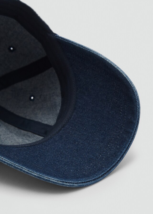 Mango Denim-Schirmmütze Online Shopping