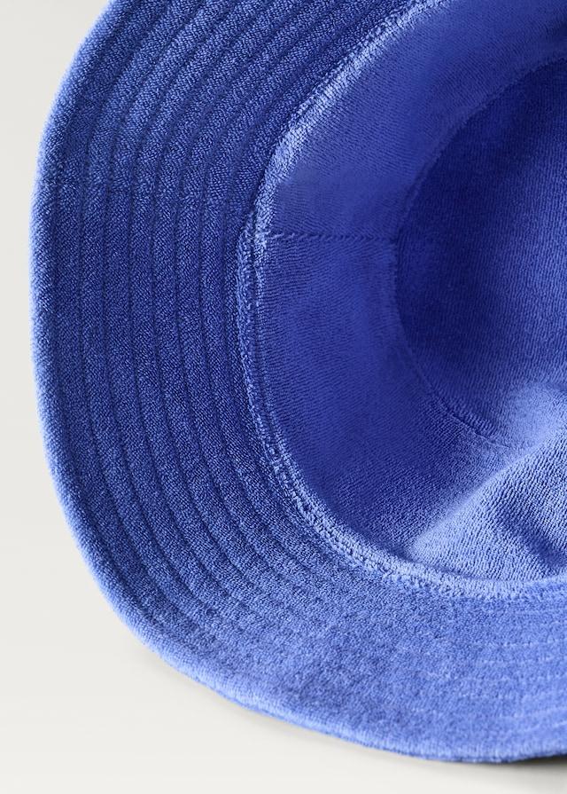 Mango Bucket Hat mit Frottee-Effekt Preisnachlass