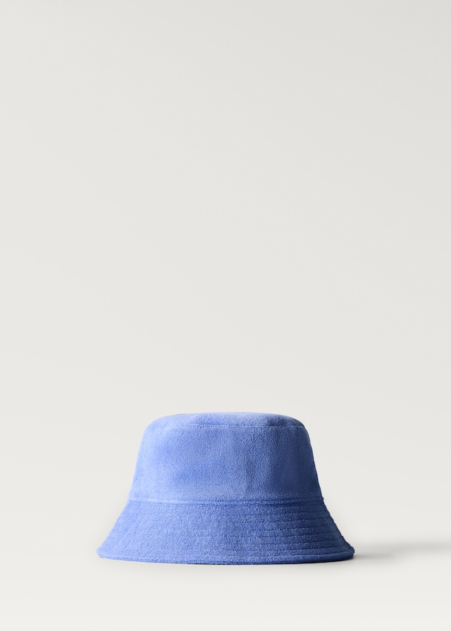 Mango Bucket Hat mit Frottee-Effekt Preisnachlass